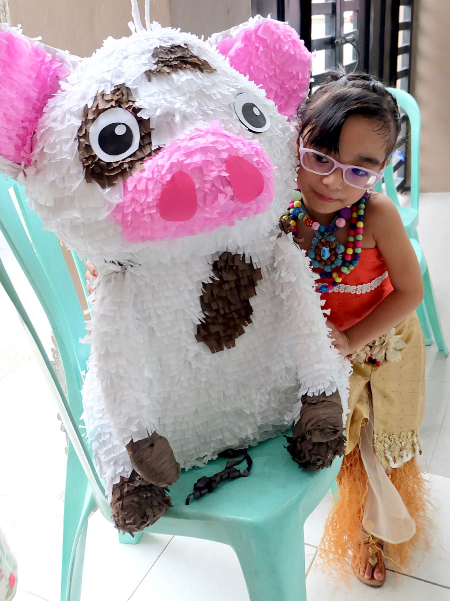 Moana Party Ideas: Pua Piñata