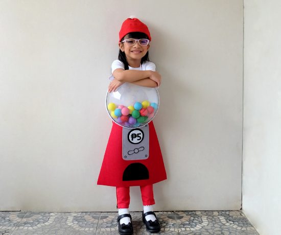 DIY Gumball Machine Costume