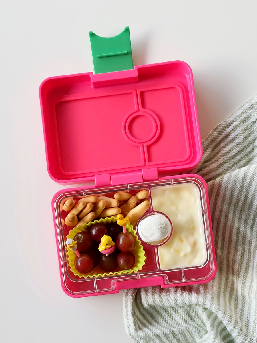 Yumbox MiniSnack in Cherie Pink