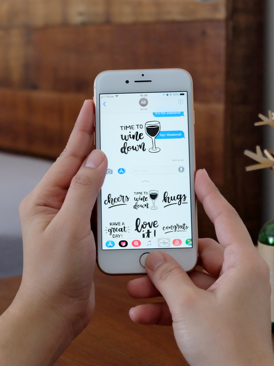 Everyday Letters iMessage Stickers: Version 1.1 Everyday Letters iMessage Stickers: Version 1.1