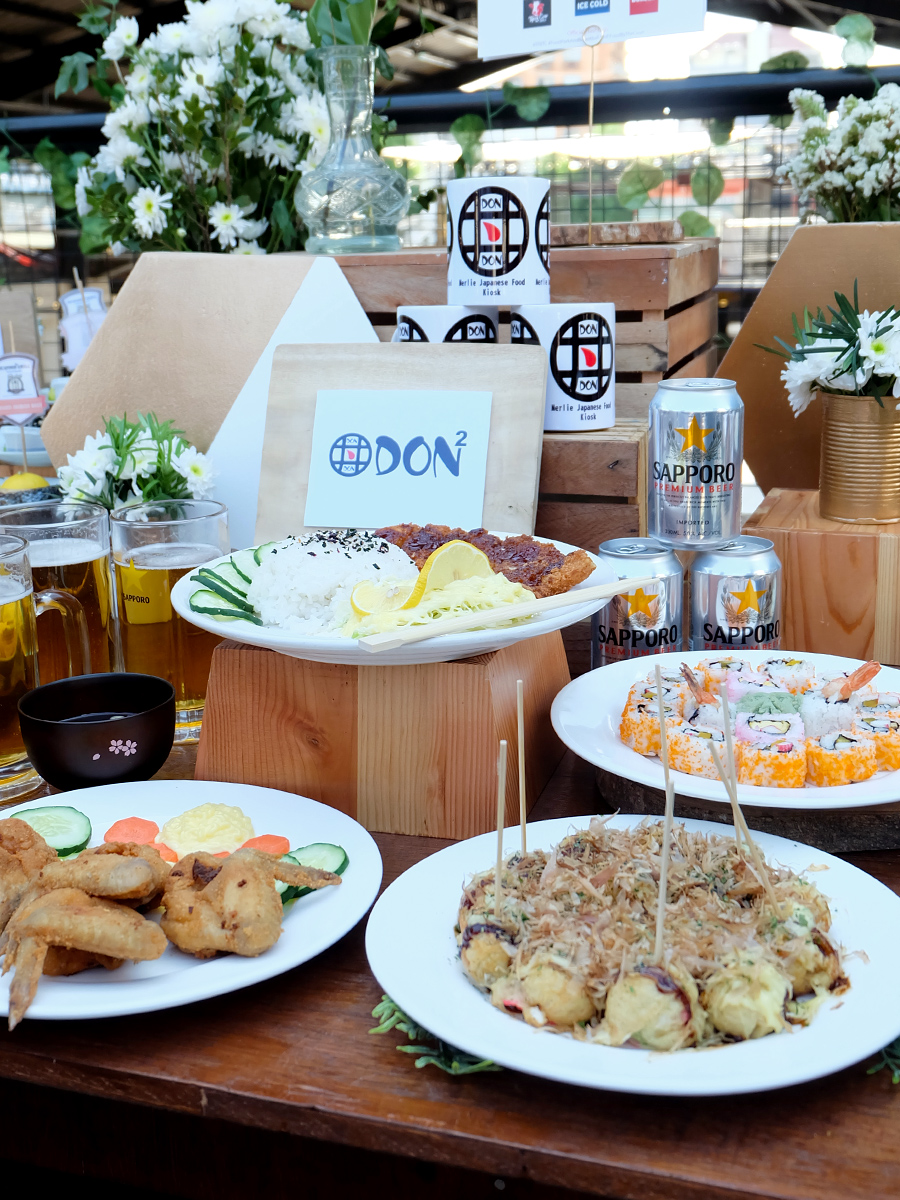 Hoops and Noms: Taft Food by the Court. Don Don