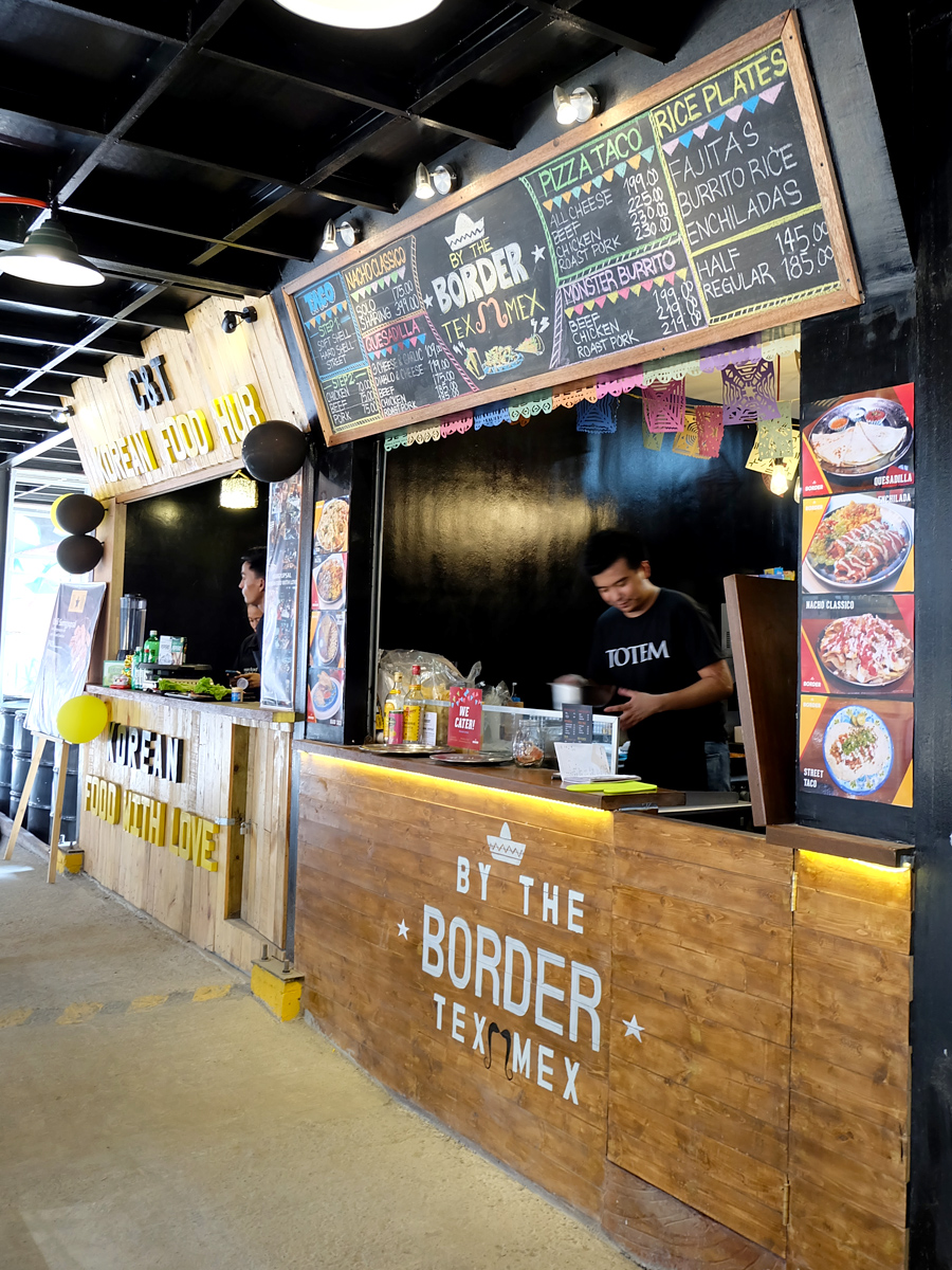 Hoops and Noms: Taft Food by the Court. By The Border