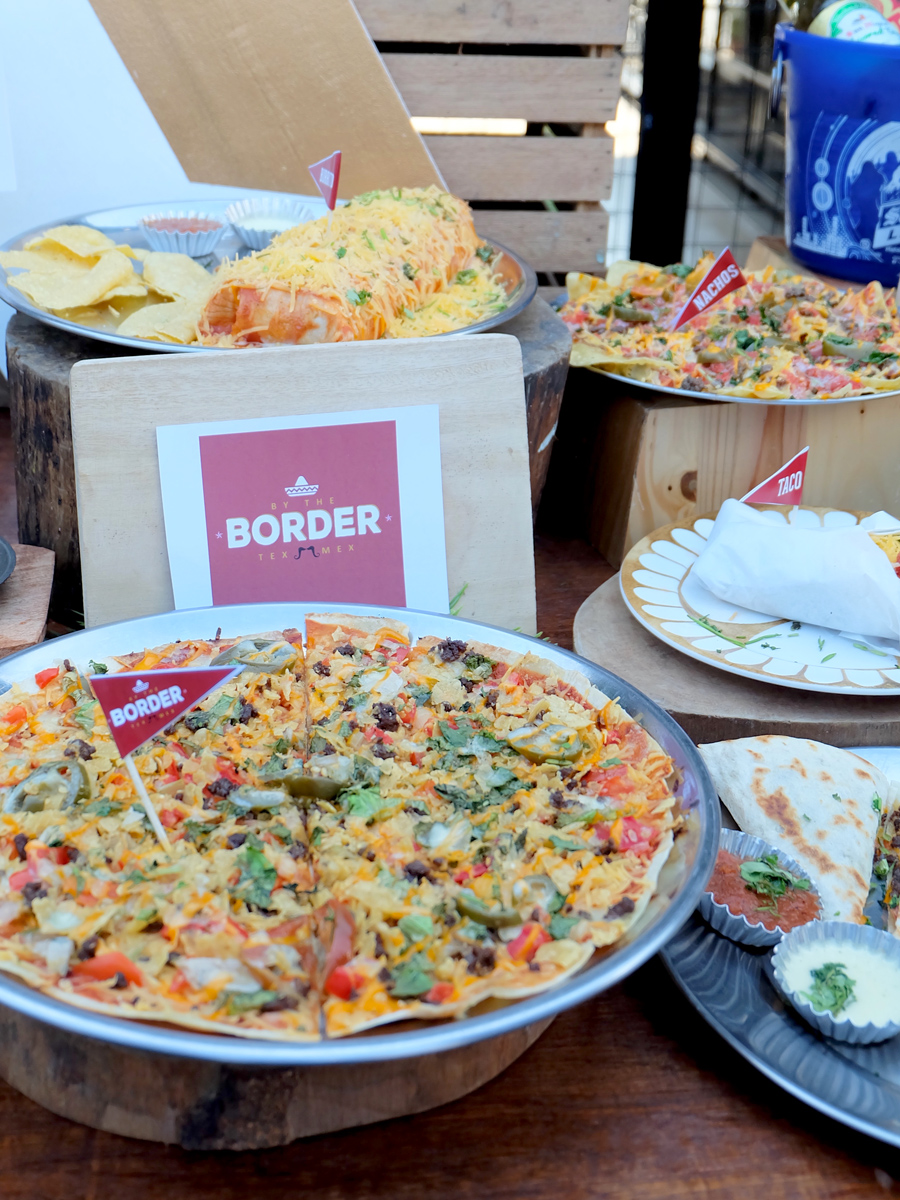 Hoops and Noms: Taft Food by the Court. Tex-Mex grub from By The Border