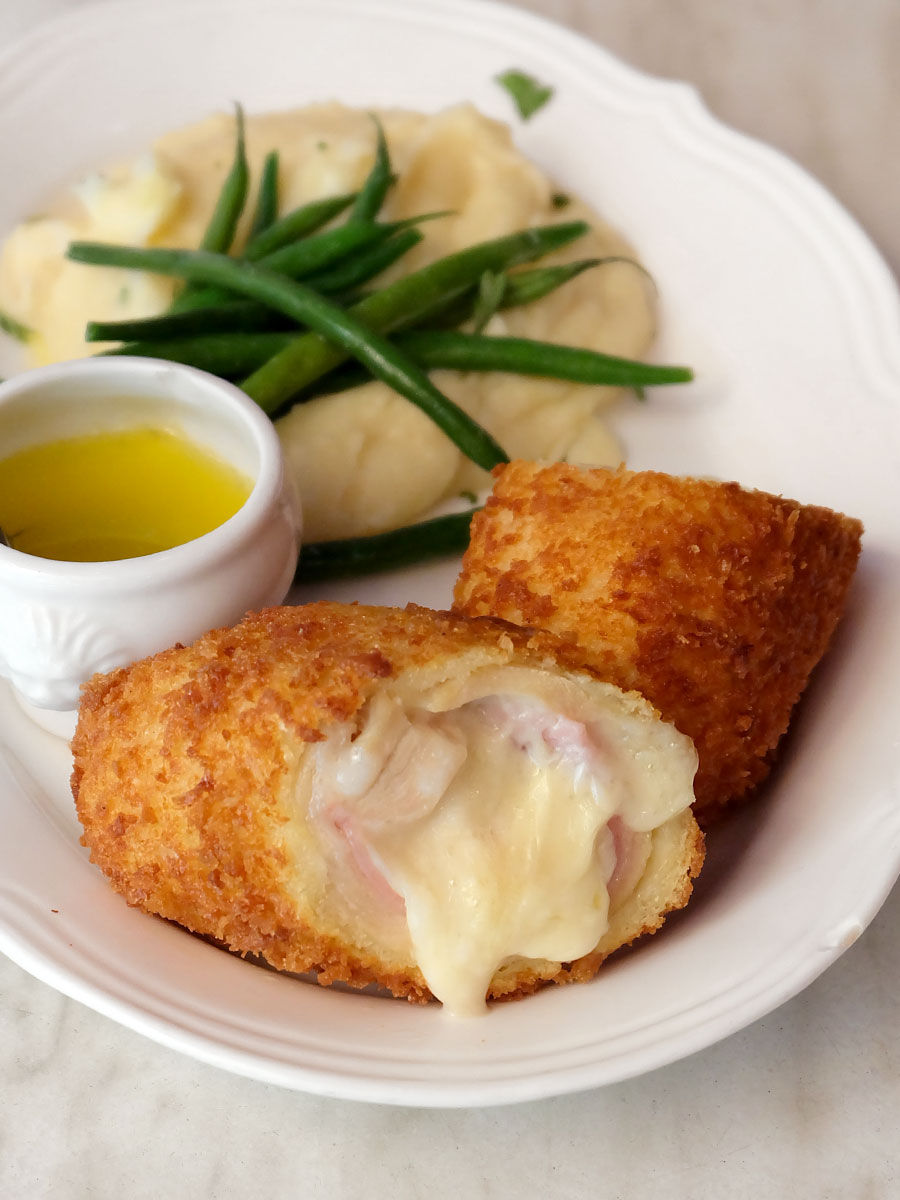Happy Lunch at CDP Global Table: Chicken Cordon Bleu Happy Lunch at CDP Global Table: Chicken Cordon Bleu