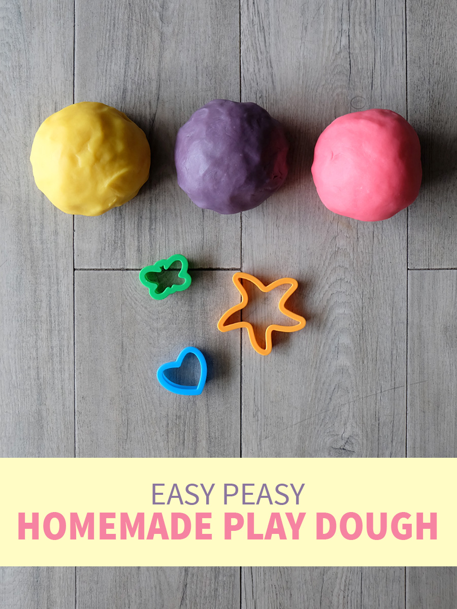 Easy Peasy Homemade Play Dough Recipe Easy Peasy Homemade Play Dough Recipe