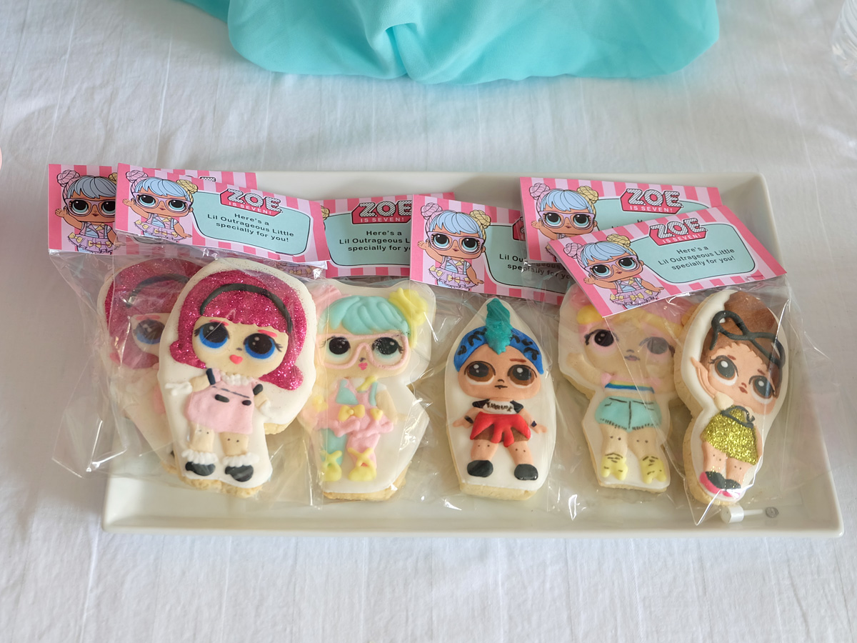 Zoë's L.O.L. Surprise Birthday Party: Sugar Cookies
