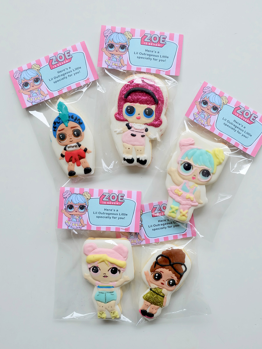 Zoë's L.O.L. Surprise Birthday Party: Sugar Cookies