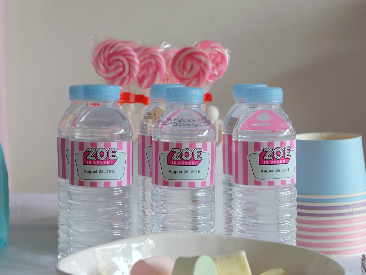 Zoë's L.O.L. Surprise Birthday Party: Bottle Tags Zoë's L.O.L. Surprise Birthday Party: Bottle Tags