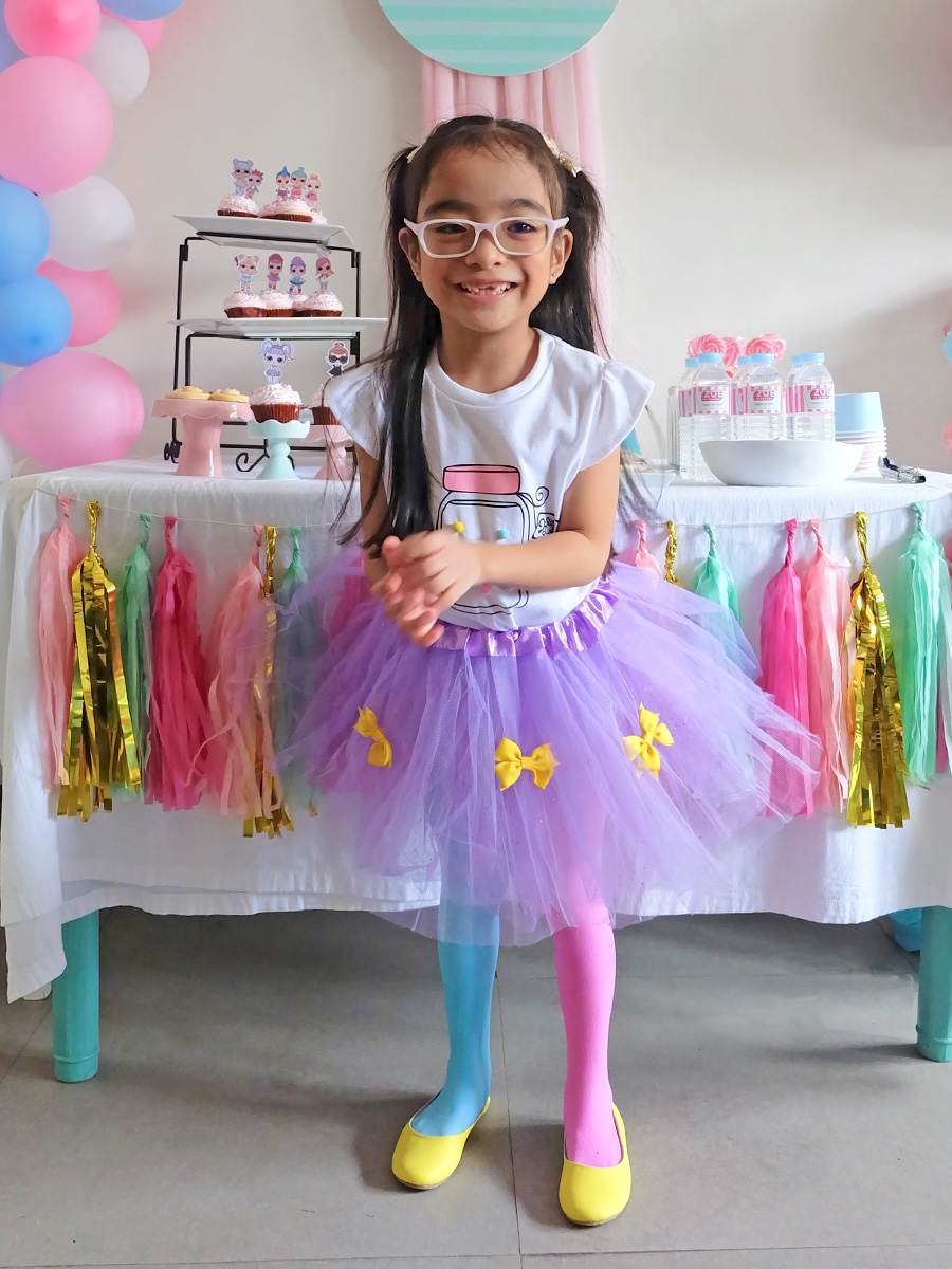 Zoë's L.O.L. Surprise Birthday Party: Bon Bon Costume Zoë's L.O.L. Surprise Birthday Party: Bon Bon Costume