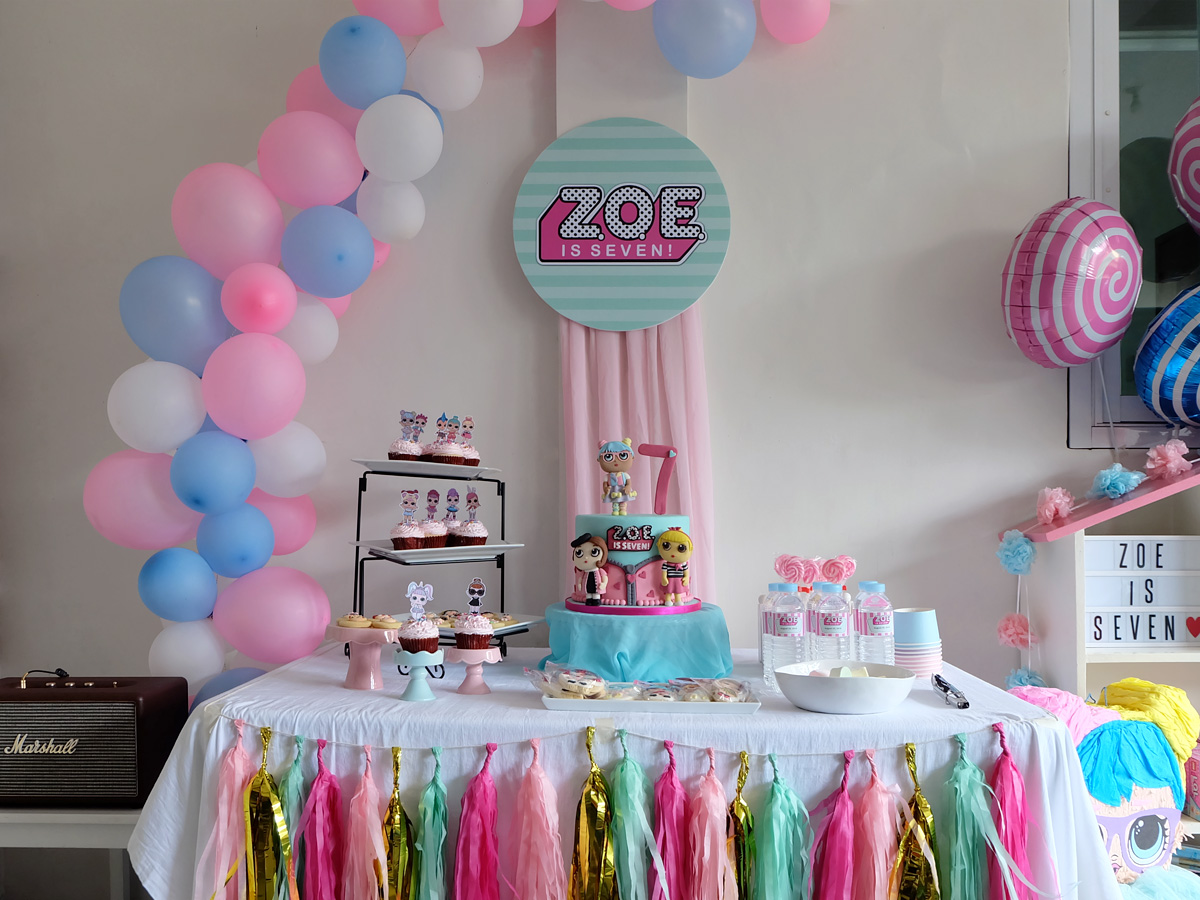 Zoë's L.O.L. Surprise Birthday Party: DIY Party Decor Zoë's L.O.L. Surprise Birthday Party: DIY Party Decor