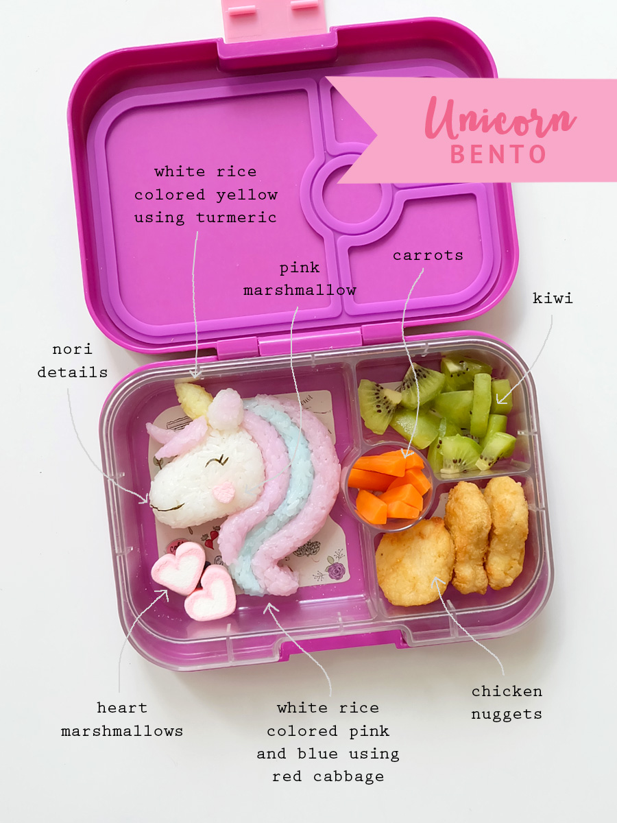 Unicorn Bento Food Art Unicorn Bento Food Art