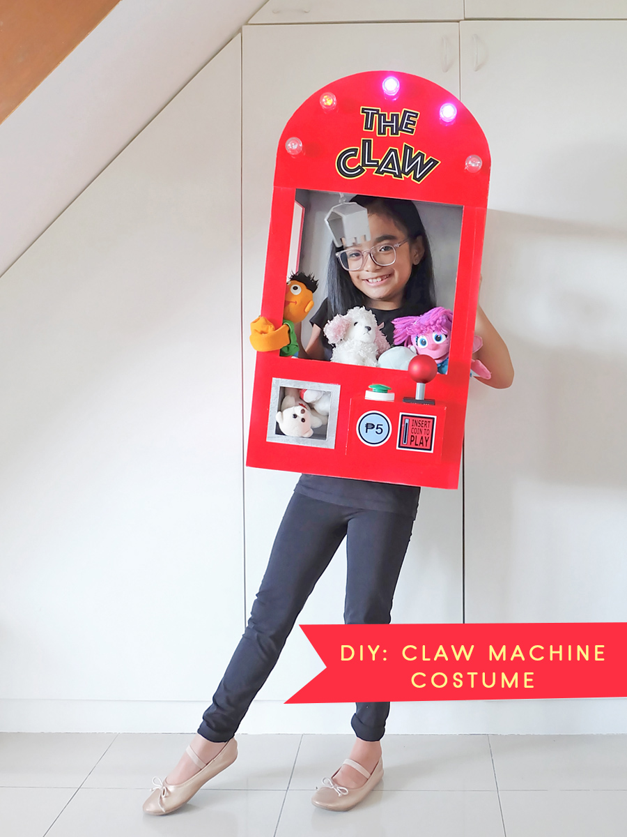 DIY Claw Machine Costume