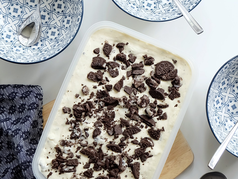 No Churn Oreo Ice Cream
