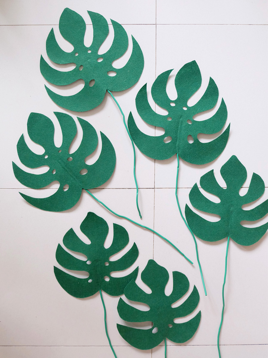 DIY Monstera Deliciosa Costume by A Crafted Lifestyle