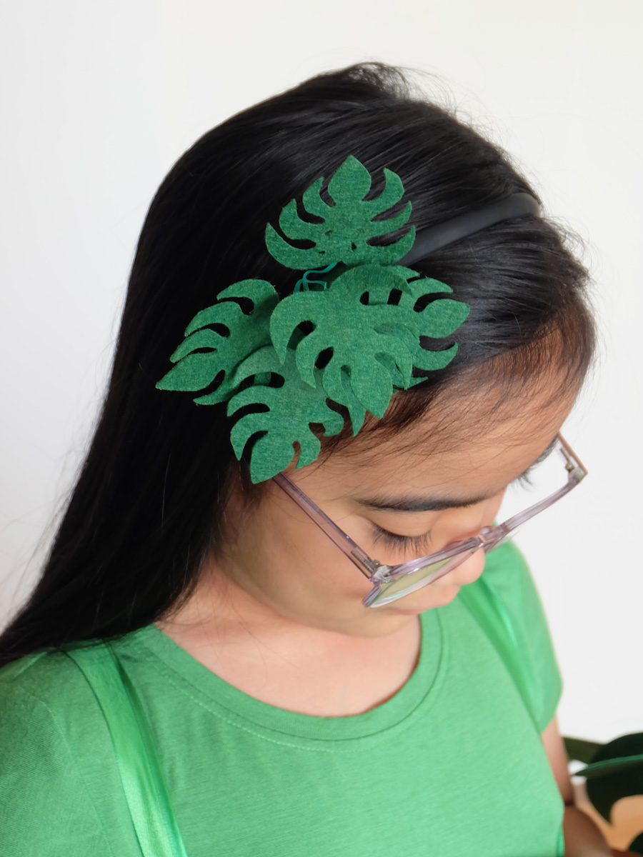 DIY Monstera Deliciosa Costume by A Crafted Lifestyle