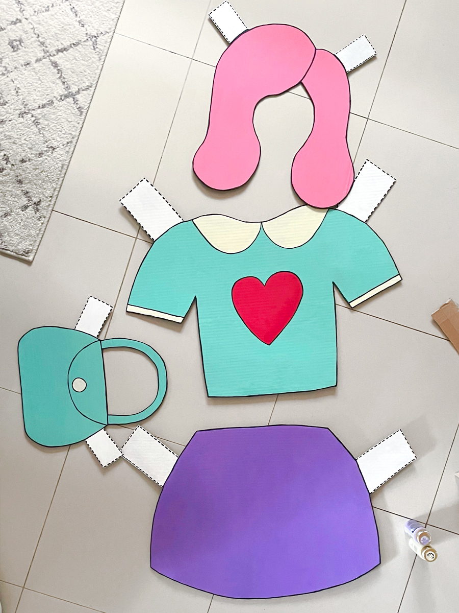 A Crafted Lifestyle: Paper Doll Costume