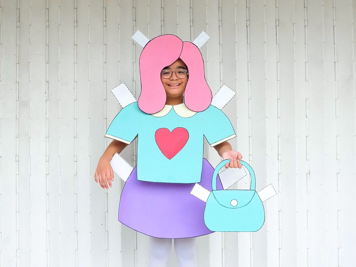 A Crafted Lifestyle: Paper Doll Costume