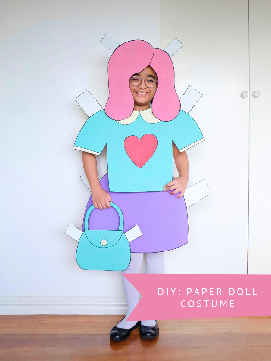 A Crafted Lifestyle: Paper Doll Costume