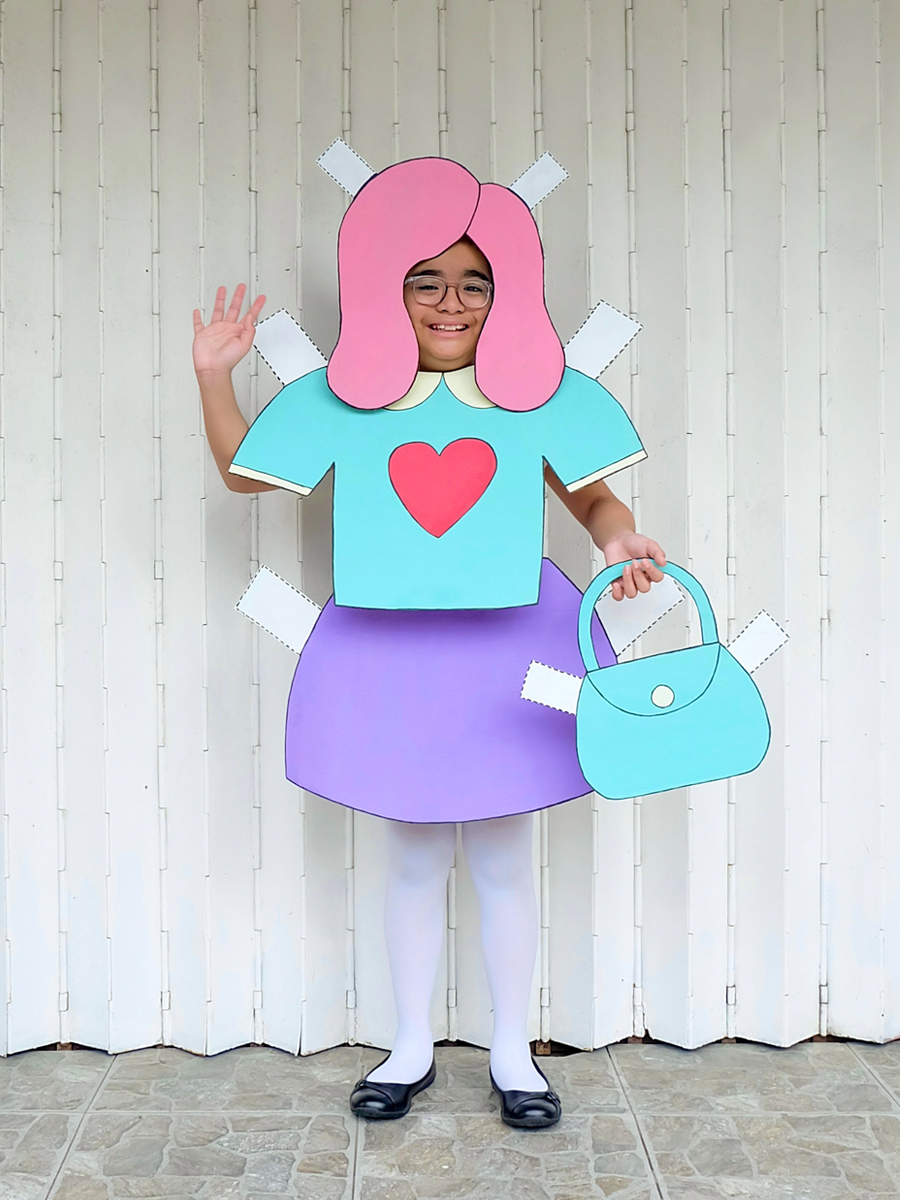 A Crafted Lifestyle: Paper Doll Costume