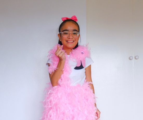 DIY Flamingo Costume by A Crafted Lifestyle